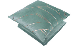 Set van deken en Sierkussen Flow