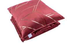 Set van deken en Sierkussen Flow