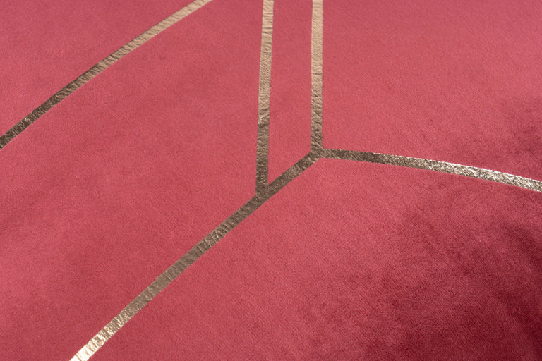 Set van deken en Sierkussen Flow