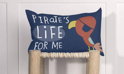 Kinderkussenhoes Pirate Life