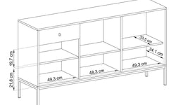 Dressoir Monique 3 deurs 3 lades