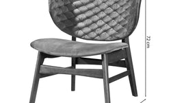 Fauteuil Gregory velvet