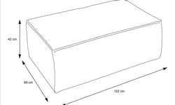 Hocker Galine ribstof