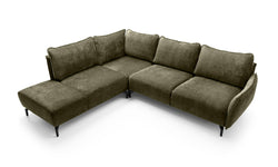 Hoekbank Bilbao links chenille