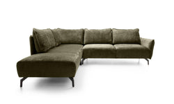 Hoekbank Bilbao links chenille