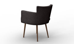 Set van 2 eetkamerstoelen Billie linnen