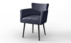 Set van 2 eetkamerstoelen Billie linnen