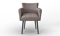 Set van 2 eetkamerstoelen Billie linnen