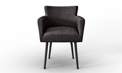 Set van 4 eetkamerstoelen Billie linnen