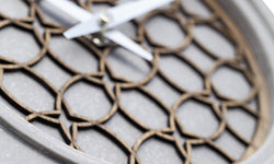 Tafelklok Polyresin/Wood