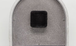 Tafelklok Polyresin/Wood