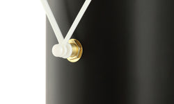 Wandklok met slinger Scholar