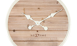 Wandklok Plank