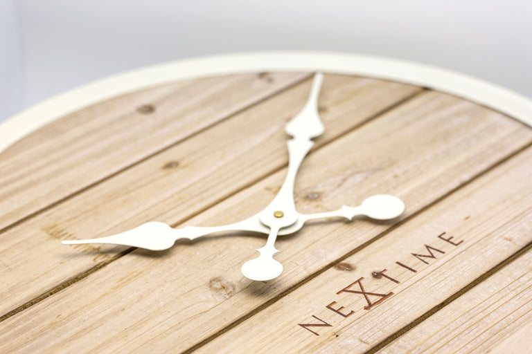 Wandklok Plank