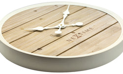 Wandklok Plank