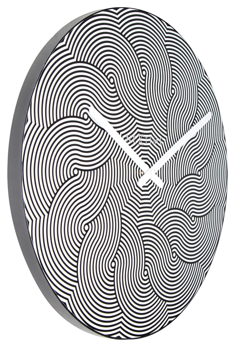 Wandklok Waves