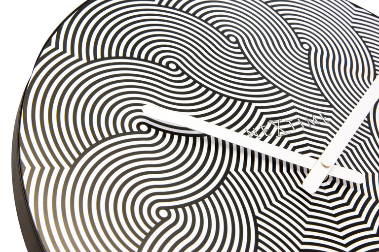 Wandklok Waves