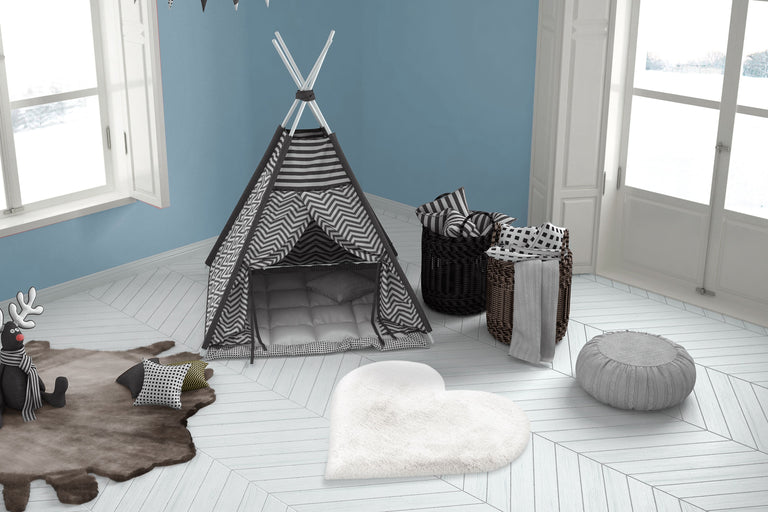 Kindervloerkleed Hart