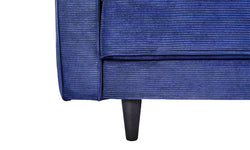 3-zitsbank Bradford corduroy