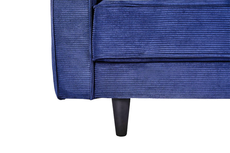 Fauteuil Bradford ribstof