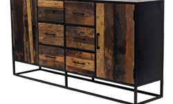 Onbehandeld dressoir Olivia wagonhout