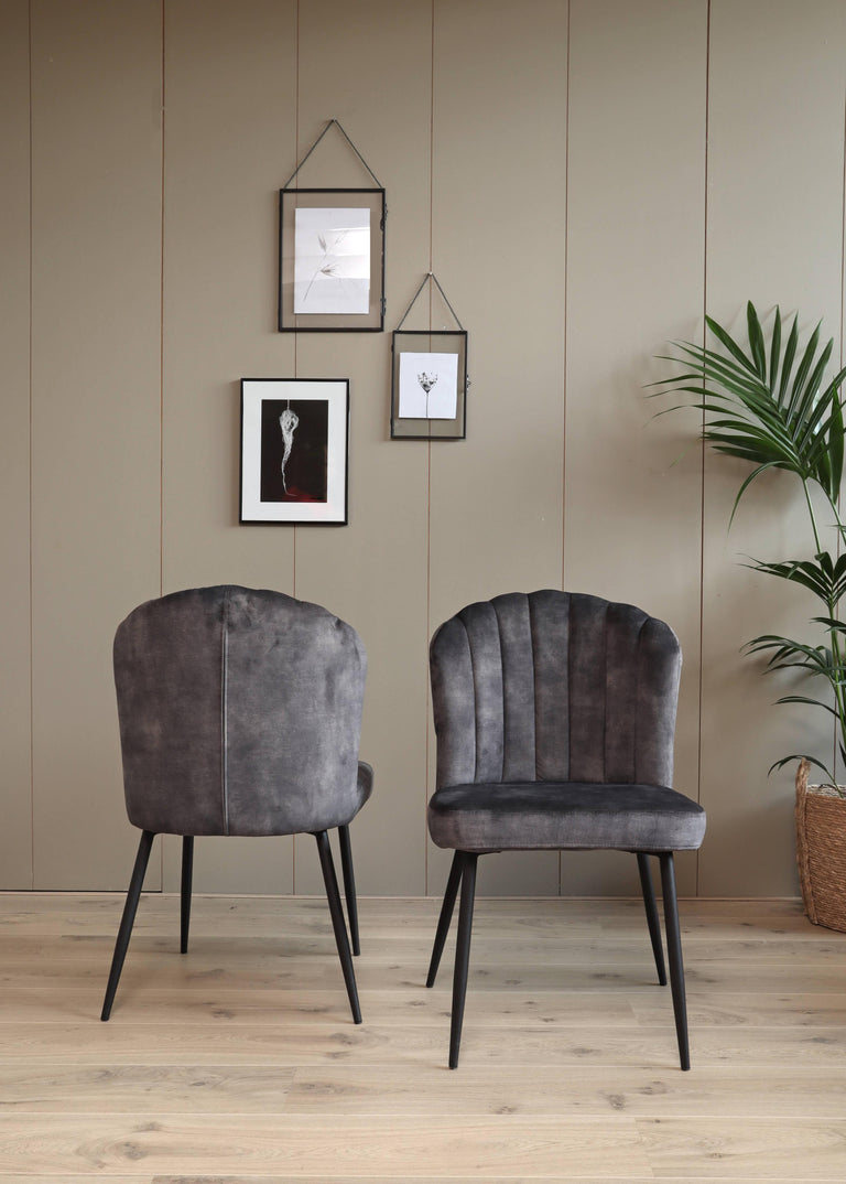 Set van 2 eetkamerstoelen Rose