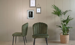Set van 2 eetkamerstoelen Rose