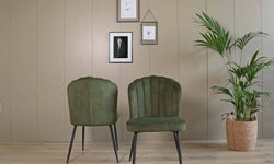 Set van 2 eetkamerstoelen Rose