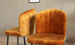 Set van 2 eetkamerstoelen Rose