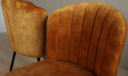 Set van 2 eetkamerstoelen Rose