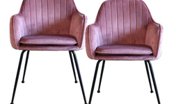 Set van 2 eetkamerstoelen Soho