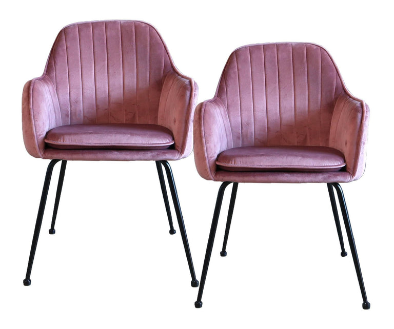 Set van 2 eetkamerstoelen Soho
