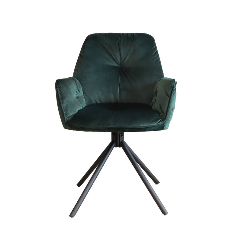 Set van 2 eetkamerstoelen Stripe