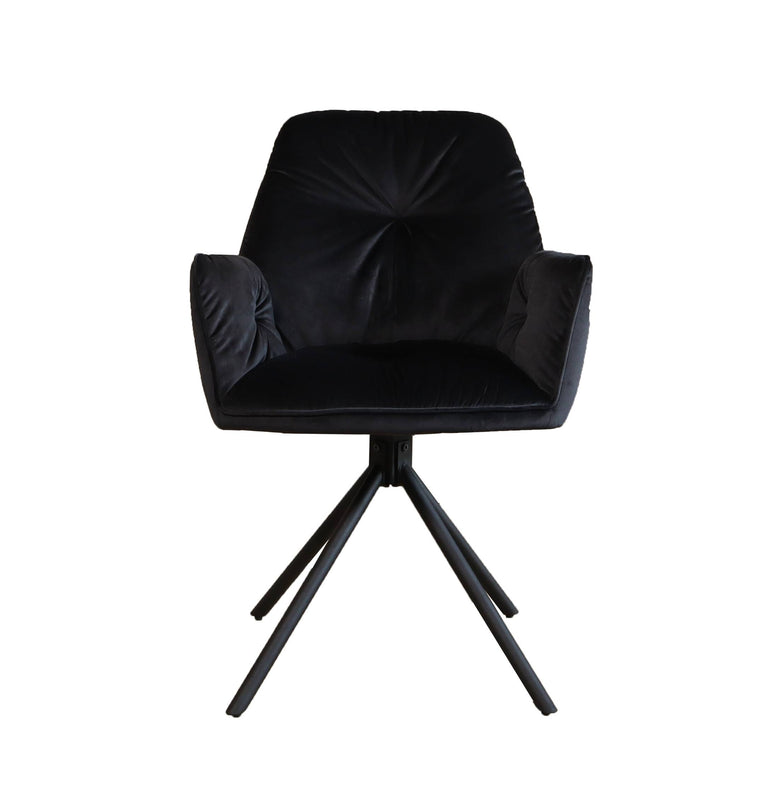 Set van 2 eetkamerstoelen Stripe