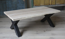 Onbehandelde salontafel Oak