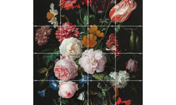 Fototegels Jan Davidsz de Heem bouquet kunststof