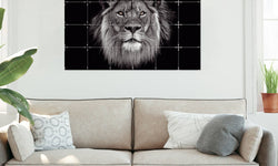 Fototegels Lion kunststof