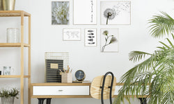 Ingelijste print Clean White