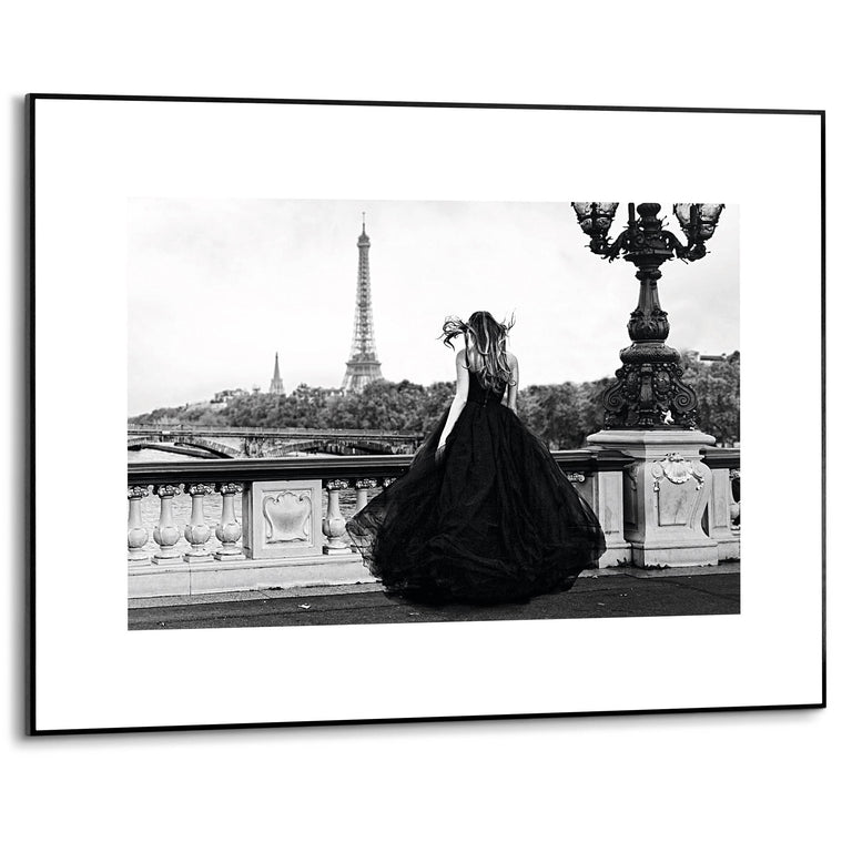 Ingelijste print Paris Lady