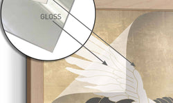 Wanddecoratie Japanse Kraanvogels