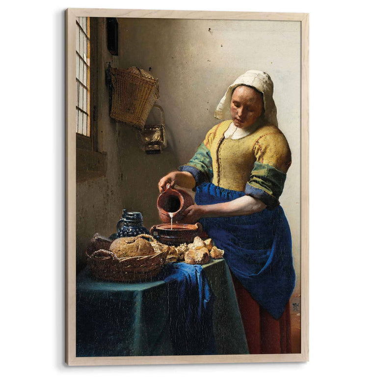 Wanddecoratie Melkmeisje, Vermeer