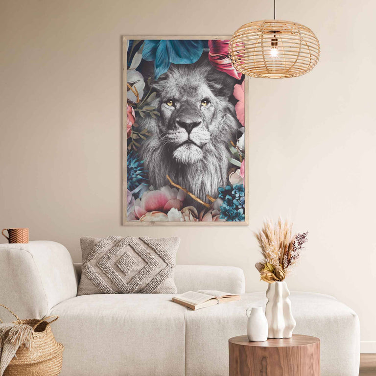 Wanddecoratie Soft Lion