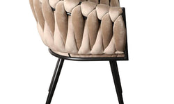 Eetkamerstoel Knot velvet