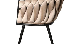 Eetkamerstoel Knot velvet