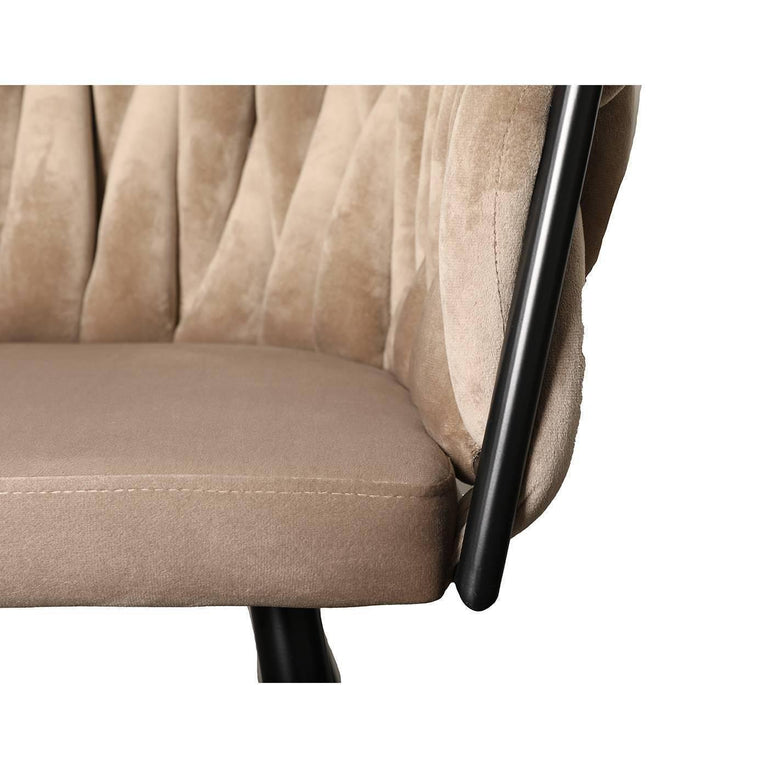 Eetkamerstoel Knot velvet