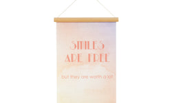 Poster Smiles Are Free