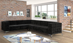5-zitshoekbank Gusto links velvet