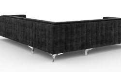 5-zitshoekbank Gusto links velvet