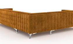 5-zitshoekbank Gusto links velvet
