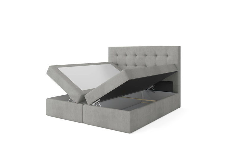 Boxspring Lille met opbergruimte velvet